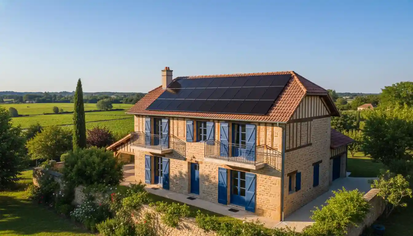 Installation de Panneaux Solaires à Rions, Les Remparts